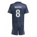 Maillot de foot Real Madrid Federico Valverde #8 Extérieur vêtements enfant 2025-26 Manches Courtes (+ pantalon court)